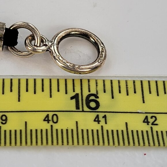 TC 20 Mexico Sterling Silver 925 Jade and Malachite Necklace 16 in Toggle Clasp - Picture 10 of 11